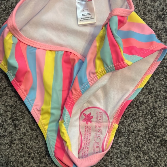 Betsey Johnson Girls Unicorn Swimwear 2 piece Large NWT - Picture 4 of 5